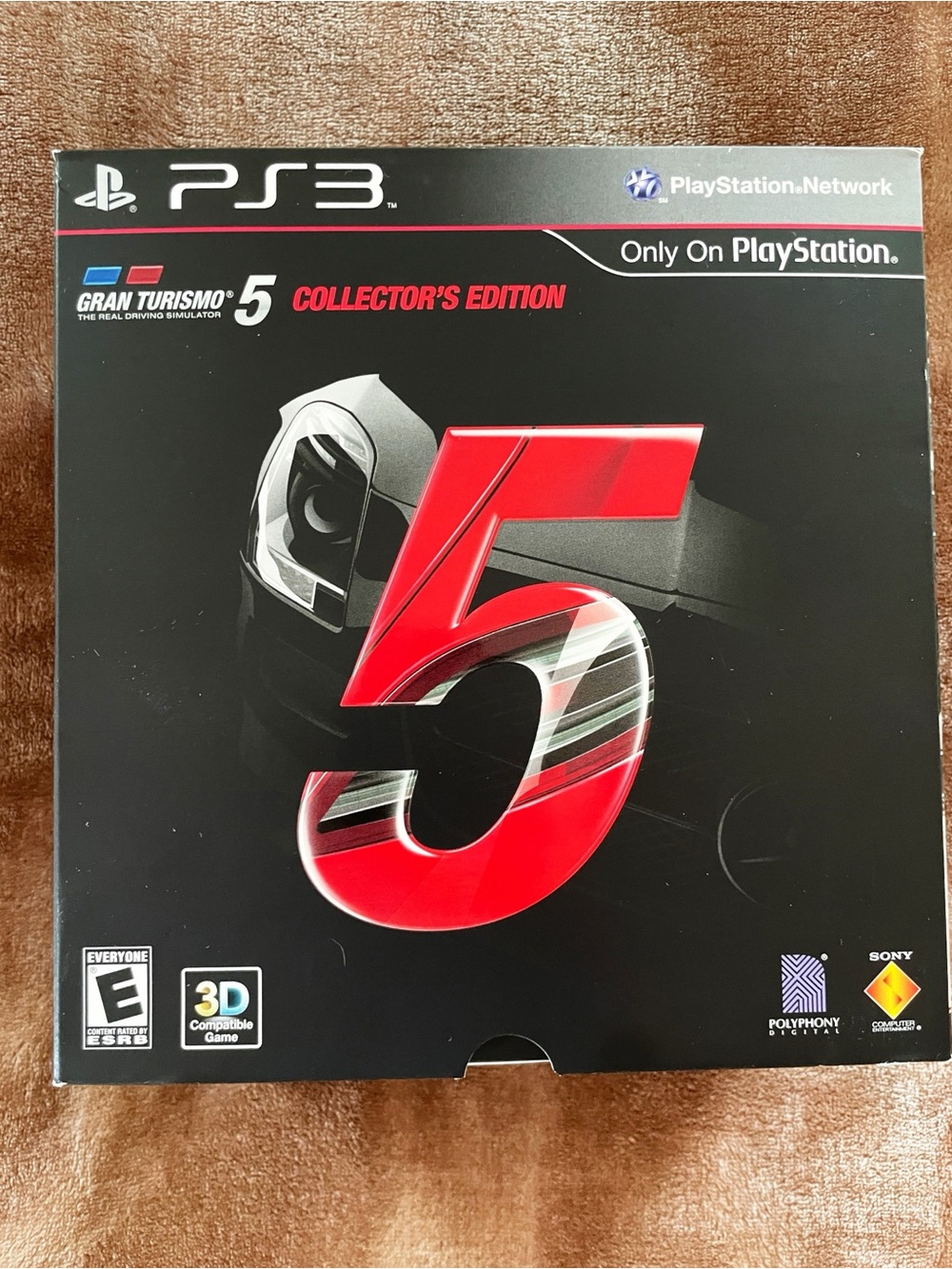 Gran Turismo 5 -- Collector's Edition (Sony PlayStation 3, 2010) Complete Set